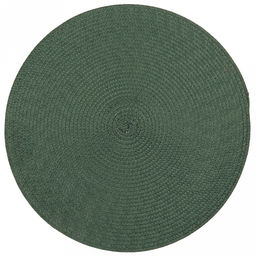 Салфетка под горячее (термосалфетка) Круглая д38см, ПВХ, цвет - нефритовый (Китай)