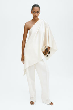 Top de un hombro en sat?n - H&m фото 2