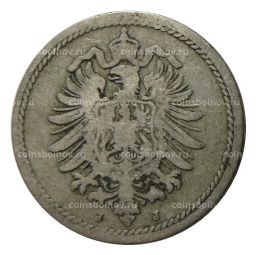 5 пфеннигов 1888 года J Германия