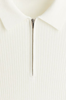 Polo con media cremallera Slim Fit - H&m фото 9