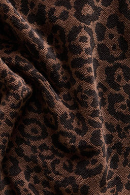 ANIMAL PRINT VELOUR BEACH TOWEL - Zara фото 11