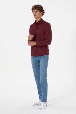 Erkek Bordo Uzun Kollu Basic G_mlek - U.s. polo assn фото 4