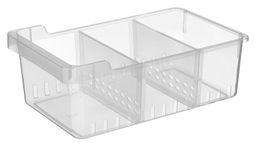 Контейнер для хранения с разделителями "Сайпрес" 8,2л, 225х380х140мм (бесцветный) 221332001/00,,