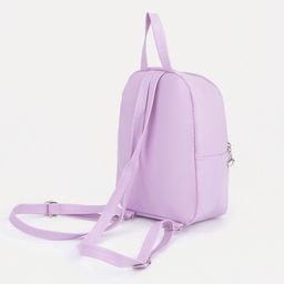 Рюкзак детский на молнии, цвет сиреневый - Simaland фото 2