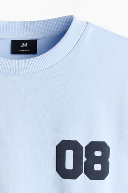 Camiseta estampada Oversized Fit - H&m фото 5