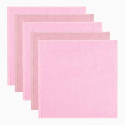 Набор салфеток махровых универсальных в корзинке Этель Фигуры 30х30см-5шт,100% хлопок,340г/м2  фото 2