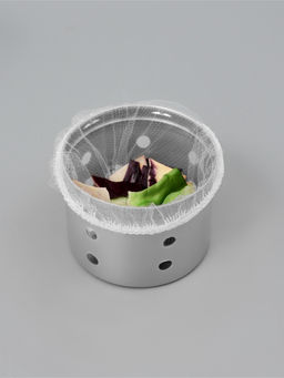 Сетка - фильтр для еды, на раковину, одноразовые, набор 100 шт., 6×8 см, белые