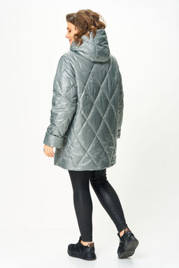 Пальто Anastasia Mak 1055-1 мох фото 7