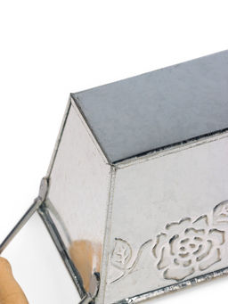 Кашпо с деревянными ручками Бонсай Альва, 600 мл, металл - Take it easy фото 7