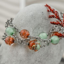 Браслет из муранского стекла