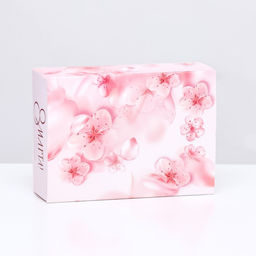 Цена за 5 шт. Коробка для конфет 6 шт., « 8 марта» 13.7×9.8×3.8