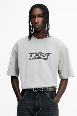 Camiseta con efecto lavado Loose Fit - H&m фото 3