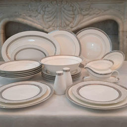 Обеденный сервиз Бостон, 12 персон, 50 предметов - Anna lafarg emily фото 10