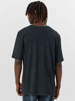 Футболка мужская черная с обработкой эйсид - Mark formelle фото 2