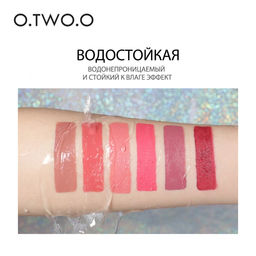 9107-02 O.TWO.O Помада Rose Gold 2 in 1 Matte Lipstic & Liquid Lipstik № 2 3.5 g фото 2