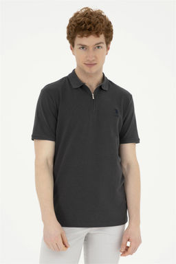 U. S. Polo Assn / Мужская антрацитовая футболка