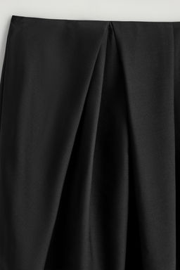 FALDA TULIP?N MIDI DE LANA PLISADA - H&m фото 3