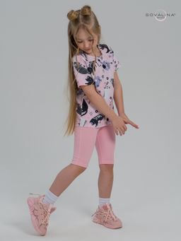 Костюм Актив ленивые котики-розовый - Sovalina фото 20