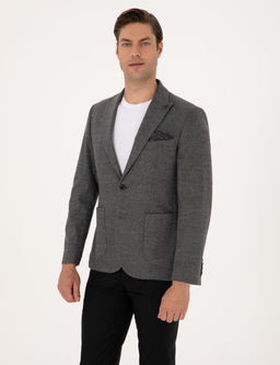 F_me Slim Fit Bal_ks_rt_ Ceket