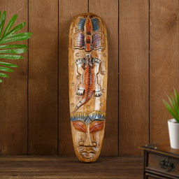 Интерьерная маска «Геккон», 50×12×5 см