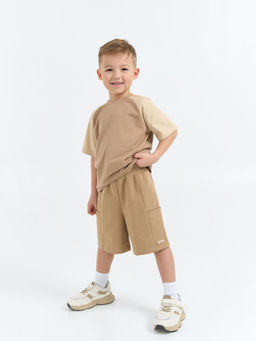 Шорты карго Песок - Bungly фото 2