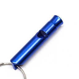 Цена за 12 шт. Свисток металлический малый для собак, 4,6 х 0,8 см, фасовка 12 шт, микс цветов - Пижон фото 3