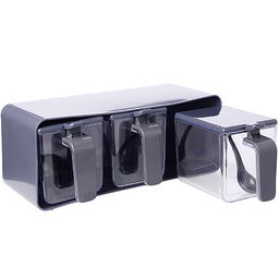 80891 Набор баночек для приправ,специй и сыпучих продуктов 690 мл MB (х6)