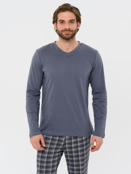 Пижама Бэлс_М48/серый - Ihomelux фото 2