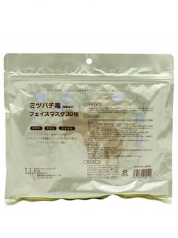 30 шт Японская Маска для лица SPC тканевая с апитоксином (пчелиный яд)