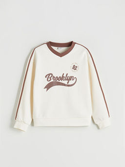 Brooklyn Bask?l? K?z ?ocuk Sweatshirt