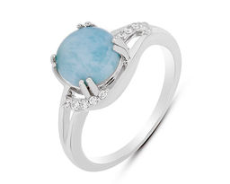 Кольцо, ларимар, Скромность