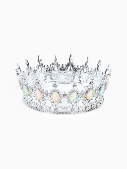 Набор декора для торта: топпер, корона, свеча