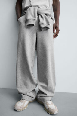 PANTAL?N JOGGER RELAXED FIT B?SICO / Gris vigor? - Zara фото 5
