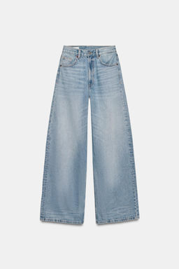 JEANS TRF EXTRA WIDE LEG TIRO ALTO / Azul pastel - Zara фото 6