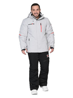 Костюм A-8873 Светло-серый