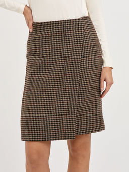 юбка с узором гусиная лапка - Glenfield фото 4