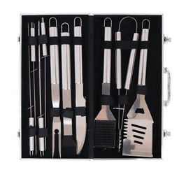 Набор для барбекю 10 предметов в чехле / YS-45 /уп 6/ - Галеонтрейд фото 2