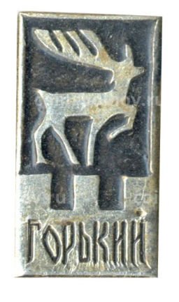 Значок Горький