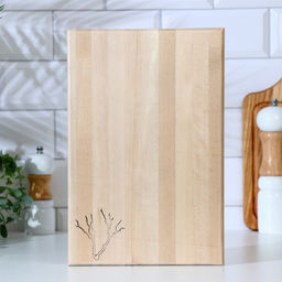 Доска разделочная и сервировочная, береза 30х20х2 см