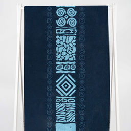 Полотенце махровое 6с102.411ж1 Фреска(т.синий2) 67х150см