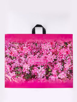 Цена за 25 шт. Пакет подарочный «Весенняя нота», полиэтиленовый с петлевой ручкой, 71×55 см, 90 мкм 5860343