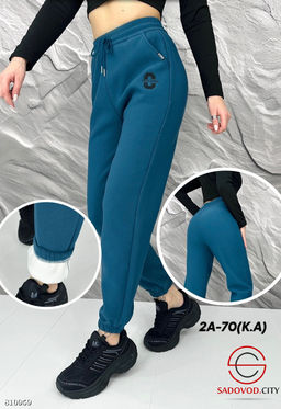 Брюки из хлопка с мехом - Bruno фото 5