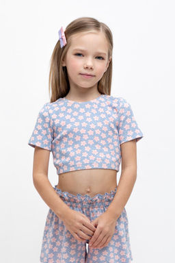 КР 302459/небесно-голубой,сакура к483 фуфайка для дев