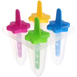 Цена за 3 шт. Форма для приготовления мороженого "Цветы" 4шт