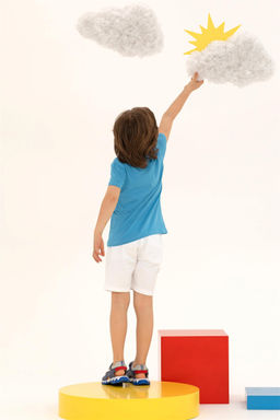 Детская бирюзовая футболка с круглым вырезом Неожиданная скидка в корзине - U.s. polo assn фото 2