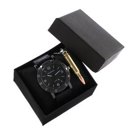 Мужской подарочный набор Bolingdun 2 в 1: наручные часы, кулон, d-4.6 см