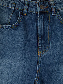 Bermuda Fit Kad?n Jean ?ortolon