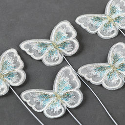 Набор для украшения Бабочки, 5 шт - Страна карнавалия фото 5