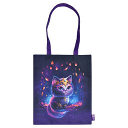 Сумка-шоппер Феникс+, арт.64585/ 25 ВОЛШЕБНЫЙ КОТ (29х36 см, полиэстер, сублимационная печать, 1 отд