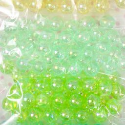 Набор бусин для рукоделия и плетения «Арт Узор. Перламутр. Летняя поляна», пластик, 5 цветов × 10 г, d=0.8 см